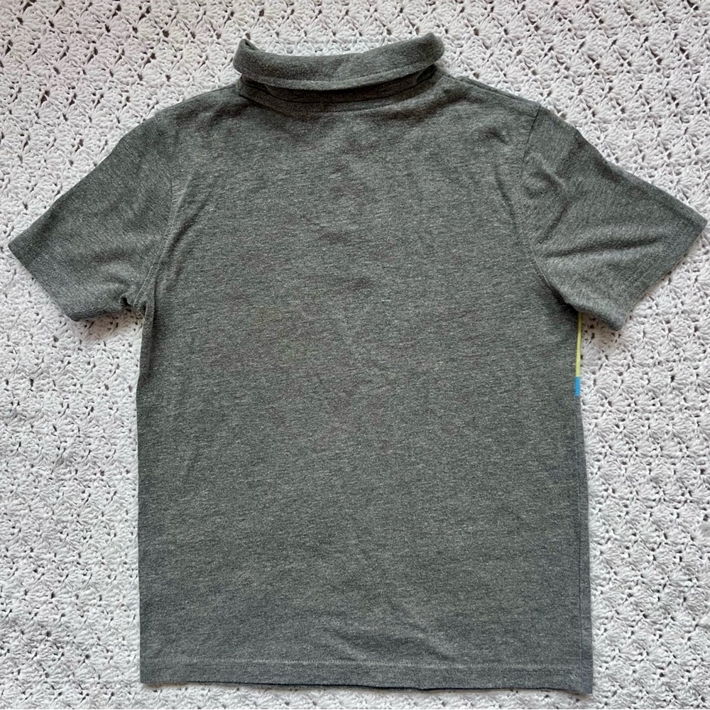 🤩 3 for 15 💲 Jumping Beans Gray Polo, horizontal stripes- size 6 - Picture 2 of 3
